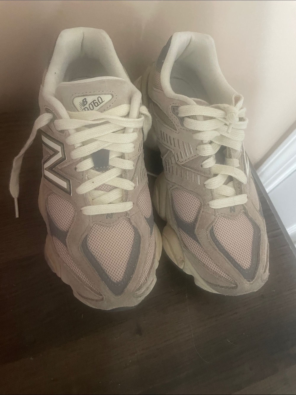 New Balance Women's Beige and Gray 530-style Sneakers